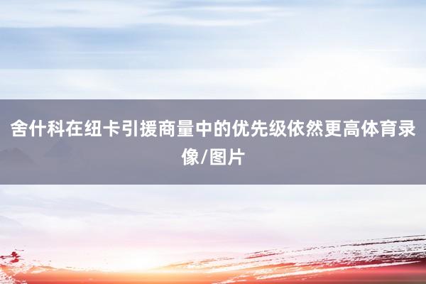 舍什科在纽卡引援商量中的优先级依然更高体育录像/图片