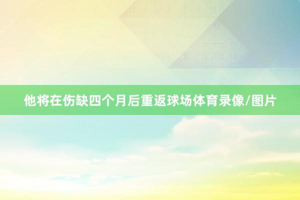他将在伤缺四个月后重返球场体育录像/图片