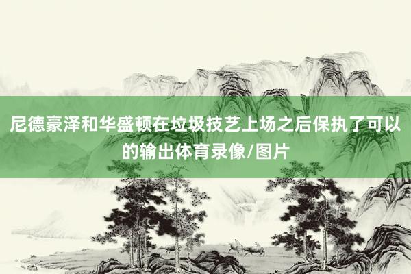 尼德豪泽和华盛顿在垃圾技艺上场之后保执了可以的输出体育录像/图片