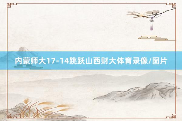 内蒙师大17-14跳跃山西财大体育录像/图片