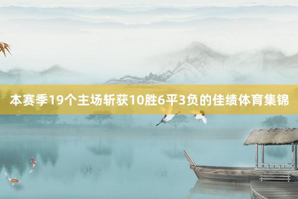 本赛季19个主场斩获10胜6平3负的佳绩体育集锦