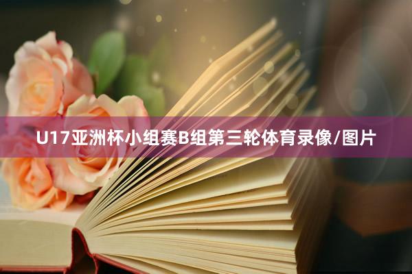 U17亚洲杯小组赛B组第三轮体育录像/图片